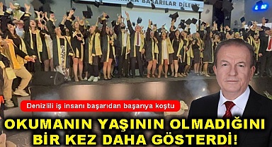 Denizlili iş insanı başarıdan başarıya koştu
