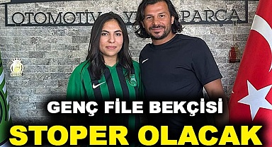 Genç file bekçisi stoper olacak