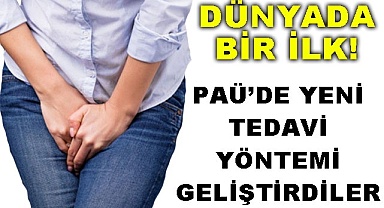 PAÜ'den dünyada bir ilk!