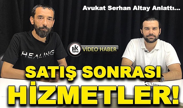 Satış sonrası hizmetler!