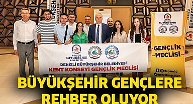 Büyükşehir gençlere rehber oluyor
