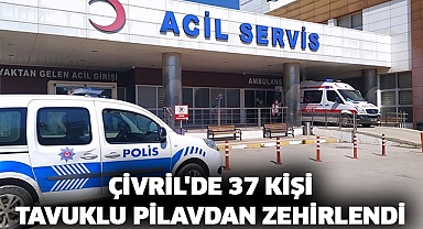 Çivril'de 37 kişi tavuklu pilavdan zehirlendi