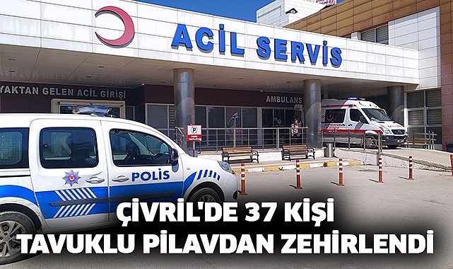 Çivril'de 37 kişi tavuklu pilavdan zehirlendi