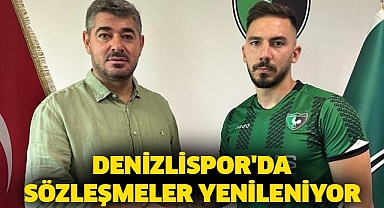 Denizlispor'da sözleşmeler yenileniyor
