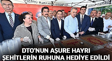 DTO’nun Aşure Hayrı Şehitlerin Ruhuna Hediye Edildi