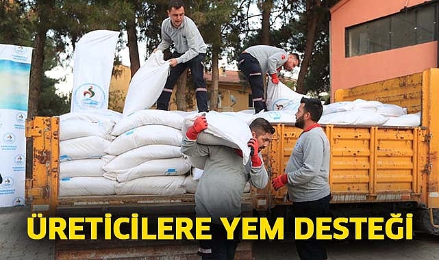 Üreticilere yem desteği