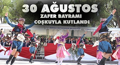 Zafer Bayramı Denizli’de coşkuyla kutlandı