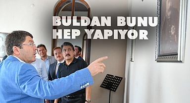 Buldan, Bakan Tunç’u ağırladı