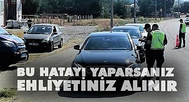 Denizli’de 68 alkollü sürücünün ehliyeti alındı