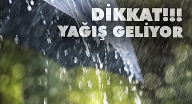 Denizli’de gök gürültülü sağanak yağışlara dikkat