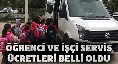 Denizli’de öğrenci ve işçi servis ücretleri belli oldu
