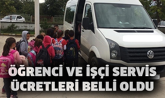 Denizli’de öğrenci ve işçi servis ücretleri belli oldu
