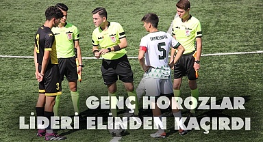 Genç Horozlar lideri elinden kaçırdı