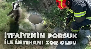 İtfaiyenin Porsuk ile imtihanı