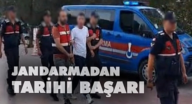 Jandarmadan tarihi başarı