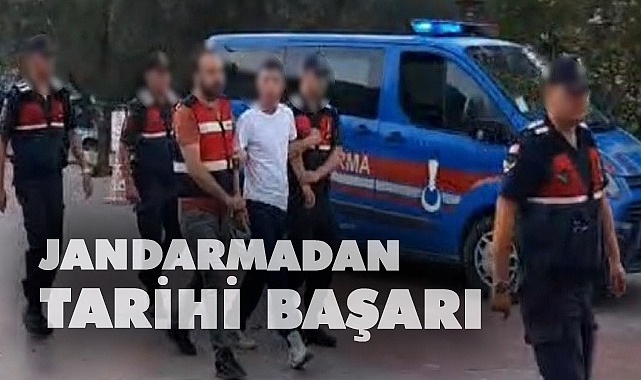 Jandarmadan tarihi başarı