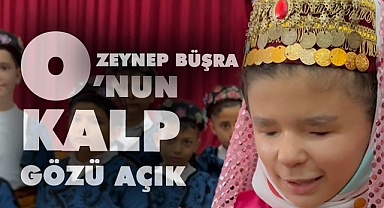 Kalp gözüyle görüyor