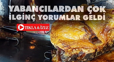 Kebap yemek için dünyanın bir ucundan geldiler