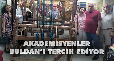 Özbekistanlı Akademisyen Buldan’ı ziyaret etti