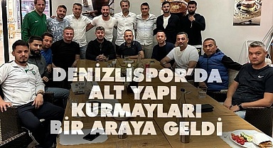 Altyapı kurmayları geleceği konuştu