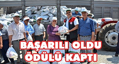 Başarılı kekik üreticileri ödüllendirildi
