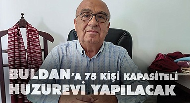 Buldan huzurevi için kolları sıvadı