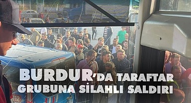 Denizlispor taraftar grubu otobüsüne silahlı saldırı