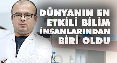 Dünyanın en etkili bilim insanlarından biri oldu