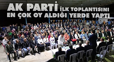İlk toplantı en çok oy alınan yerde yapıldı