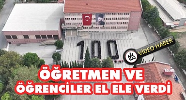 Öğretmenler klip, öğrenciler koreografi çizdi