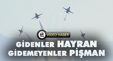 Türk Yıldızları nefes kesti