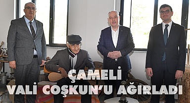 Vali Coşkun’un son durağı Çameli oldu