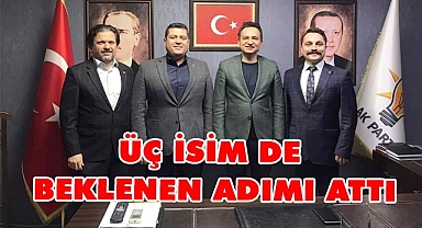 Beklenen adımı attılar