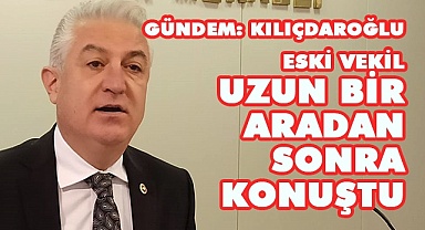 Eski vekil adeta ateş püskürdü