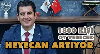 Heyecan giderek artıyor