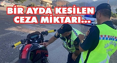 Trafik denetimlerinde kesilen ceza belli oldu
