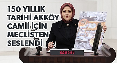 150 yıllık tarihi Akköy Camii gündeme geldi