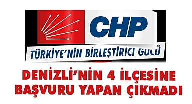 4 ilçede başvuru olmadı