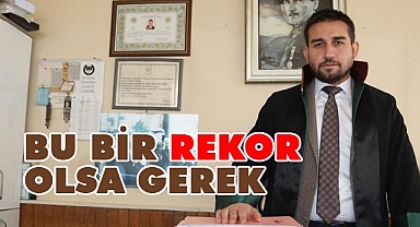 5 saatte 25 davaya girip savunma yaptı