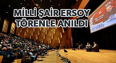 İstiklal şairi Ersoy için anma programı düzenledi