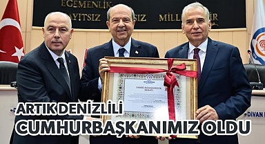 KKTC Cumhurbaşkanı Denizlili oldu