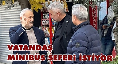 Mahalleli minibüs seferi istedi
