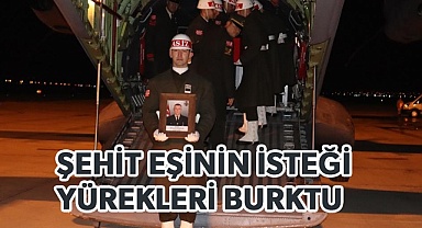 Şehidimiz memleketine getirildi