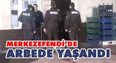 Sözlü tartışma arbedeye dönüştü