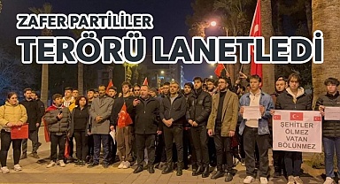 Zafer Partililer teröre karşı ses yükseltti