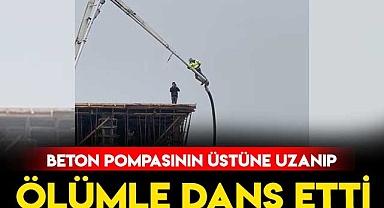 20 Metre Yüksekte Ölümle Dans Etti