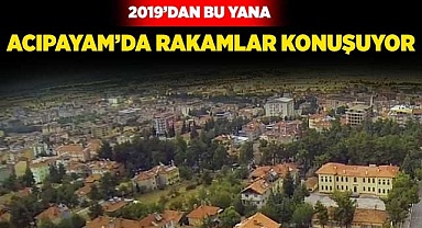 2019’dan bu yana Acıpayam’da rakamlar konuşuyor