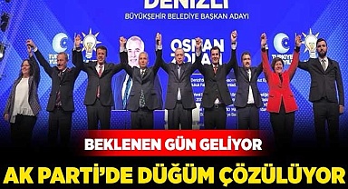 AK Parti'de düğüm çözülüyor
