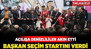 Başkan seçim startını verdi