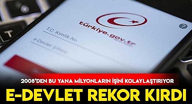 E-Devlet rekor kırdı